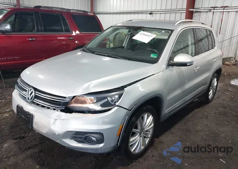 2014 Volkswagen Tiguan Se из США, поврежденный, VIN WVGAV3AX6EW547213